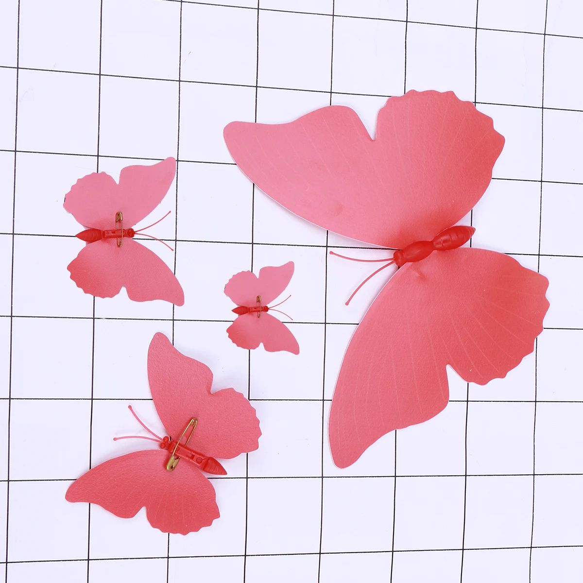 12 шт 3D наклейки на стену бабочки съемные настенные художественные фрески для