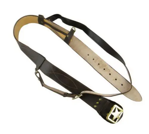 Советский красный армейский офицер Второй мировой войны коричневый кожаный