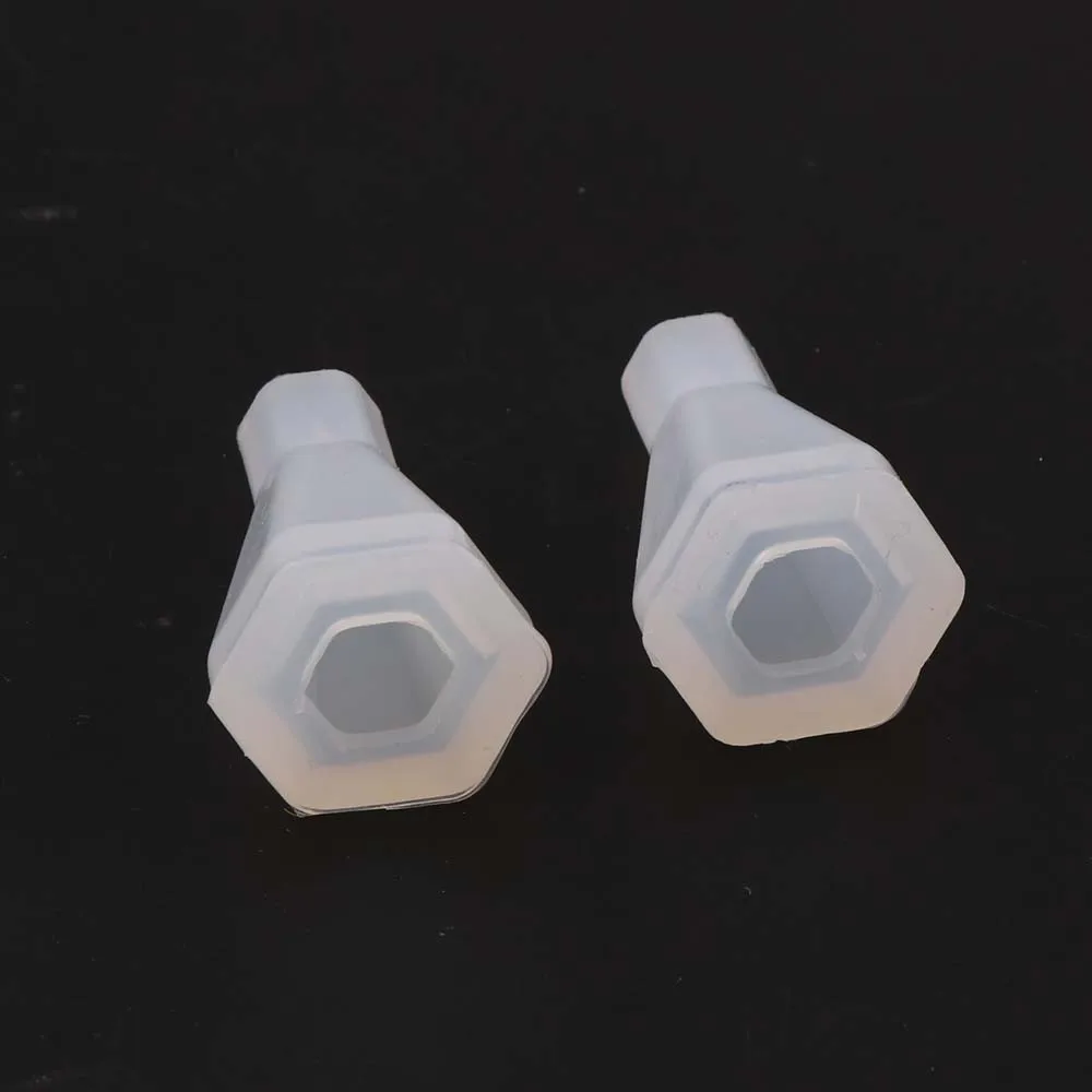 1 шт. прозрачный силиконовый ручной три пирамиды кубические силиконовые