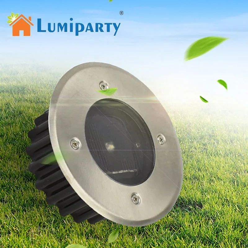 LumiParty светодиодный напольный светильник на солнечной батарее водонепроницаемая