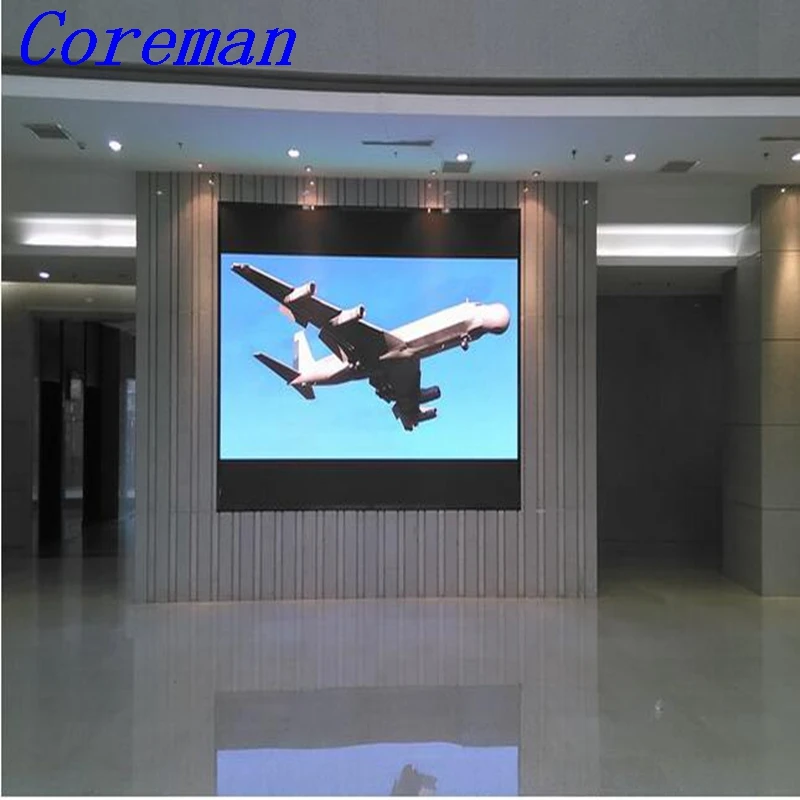 Coreman 64x64 RGB панель hd p6 Крытый led видео Прокат alibaba CE ROHS P2.5 P3 P4 P5 P6 P7.62 P8 P10 rgb