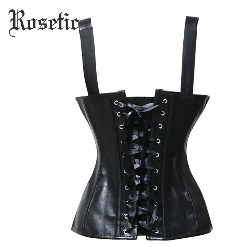 Rosetic, бюстье, корсеты, женские короткие ремни, пэчворк, Осенние, панк, на шнуровке, черные, Осенние, тонкие, сексуальные, Модные корсеты, корсеты под грудь