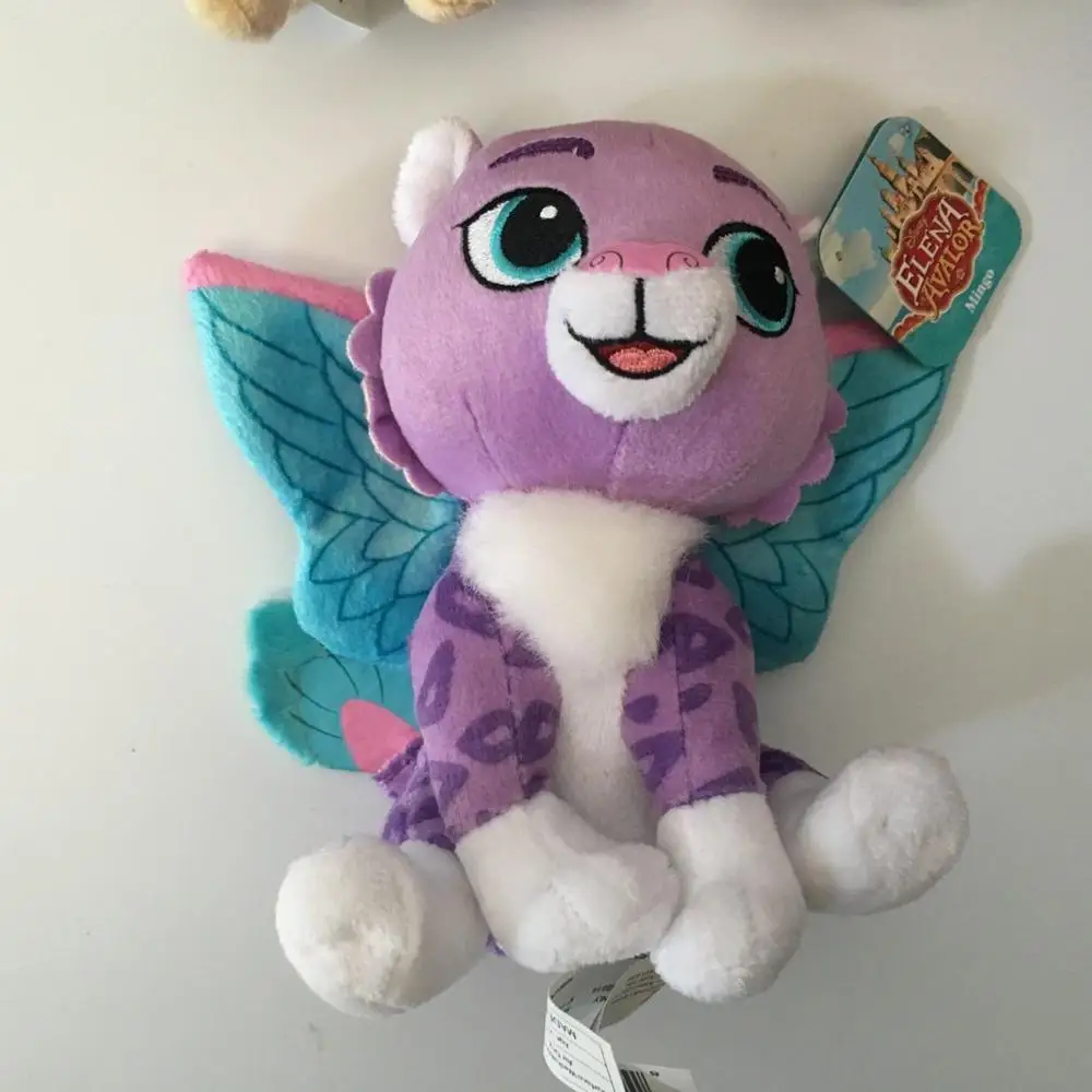 Elena of Avalor Princess Mingo Zoom Estrella Skylar Jaguar Luna Jaquin плюшевые детские мягкие игрушки для детей - Цвет: baby Mingo