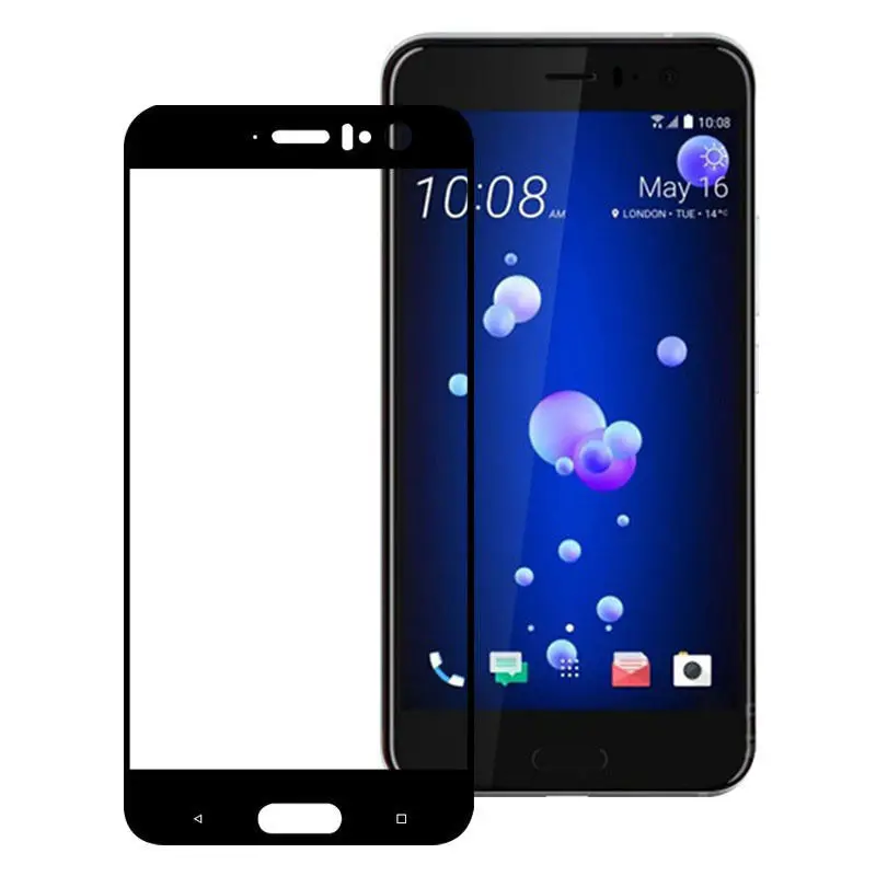 3D стекло протектор для HTC U11 или + передний экран Закаленное пленка анти