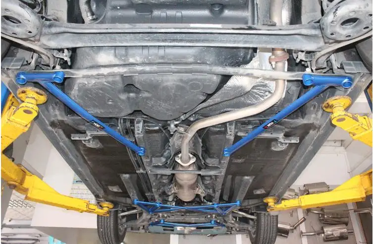 Подвеска стойки бар для prius 2012- автомобильные аксессуары стабилизатор со сплава бар автомобильный Стайлинг вспомогательный бак Натяжной стержень автостайлинг