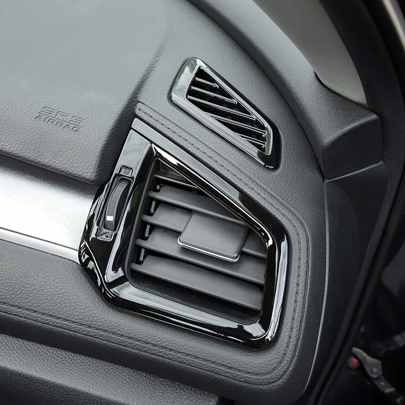 Интерьер автомобиля ABS литье покрытие пианино черный Decroation крышка планки для Honda