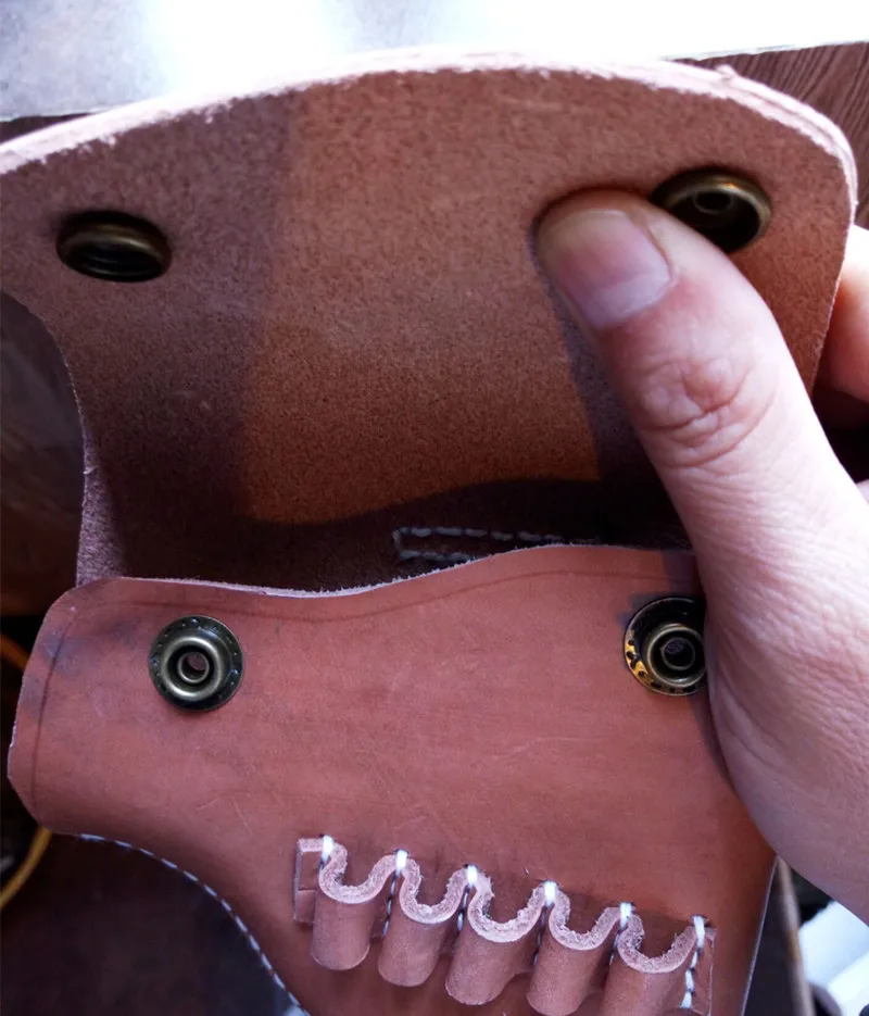 Коричневый кожаный чехол для ружья WW2 китайская армейская коричневая кобура