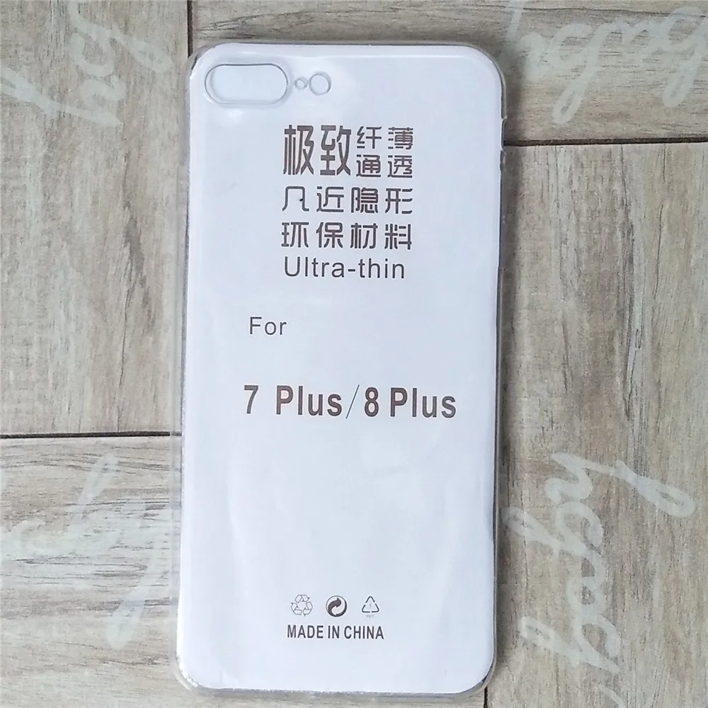Прозрачный мягкий чехол INSOU для iPhone 5 5S SE 6 6S 6Plus 7 7Plus 8 8Plus XTPU силиконовые защитные