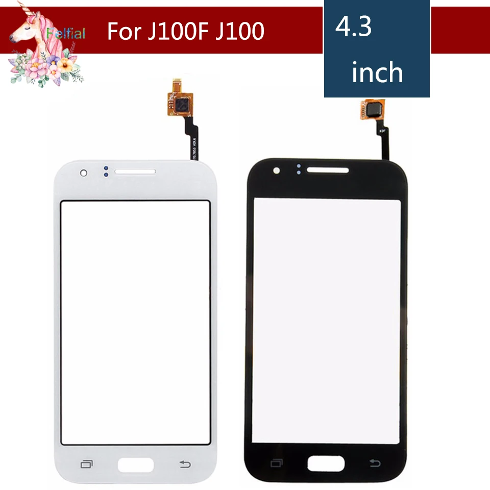 Сенсорный экран дигитайзер для Samsung Galaxy J1 J100F J100 J100H сенсорный фронтальное стекло