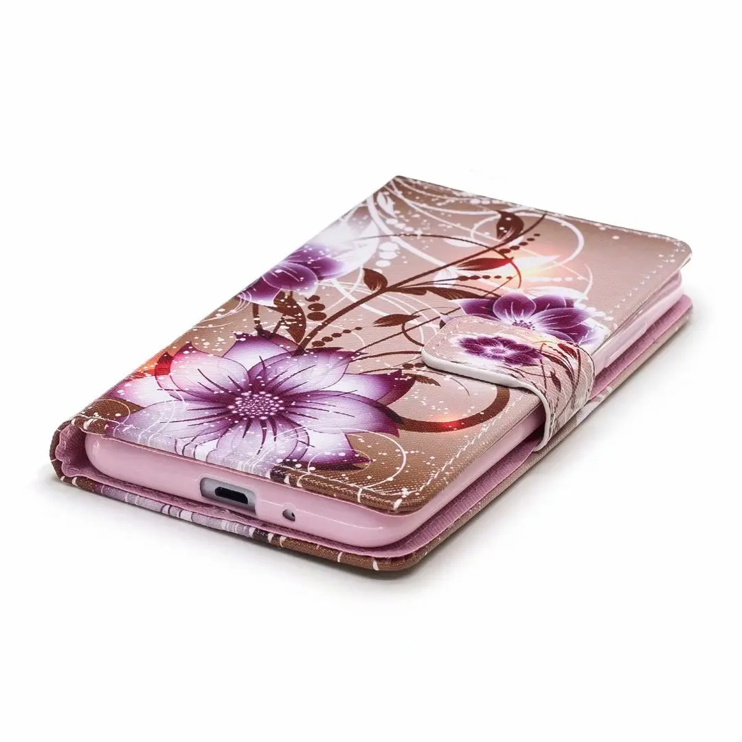 Кожаный бумажник с цветочным рисунком для Xiaomi mi 8 SE Lite A1 A2 F1 Red mi 5 Plus 6A 4X 5A Prime Go mi x 2S S2 6 Pro Note 7 чехол с откидной крышкой