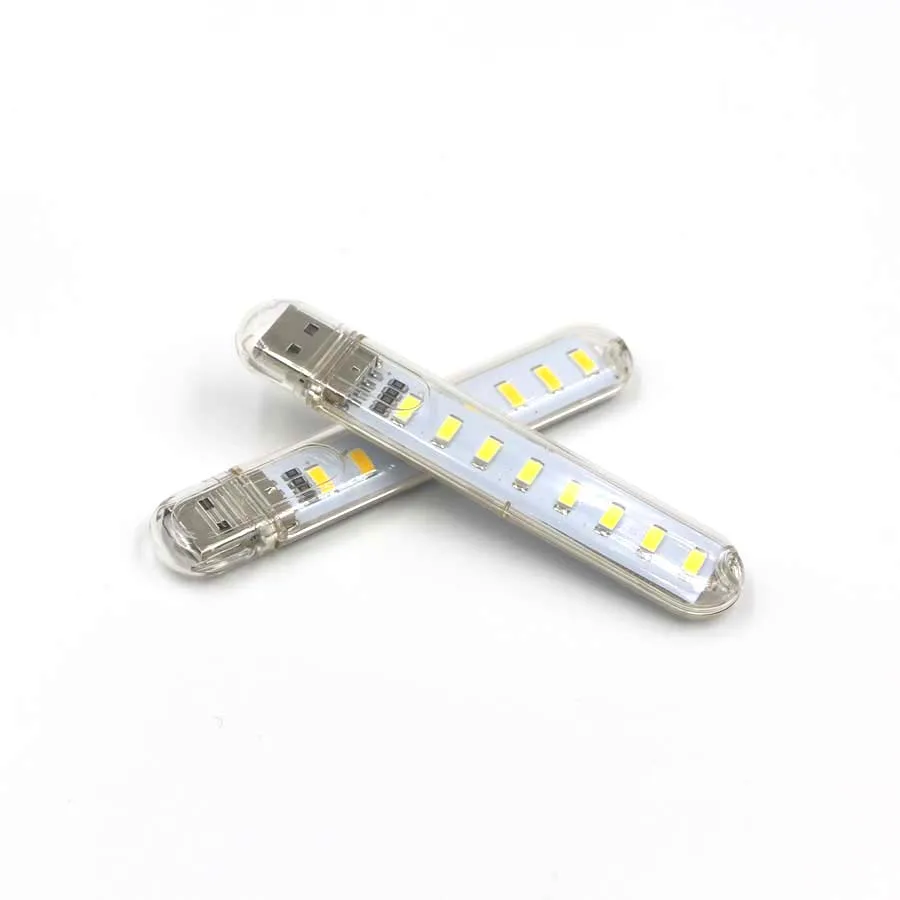 Портативный мини USB светодиодный ночник 24 светильник для кемпинга чтения лампа