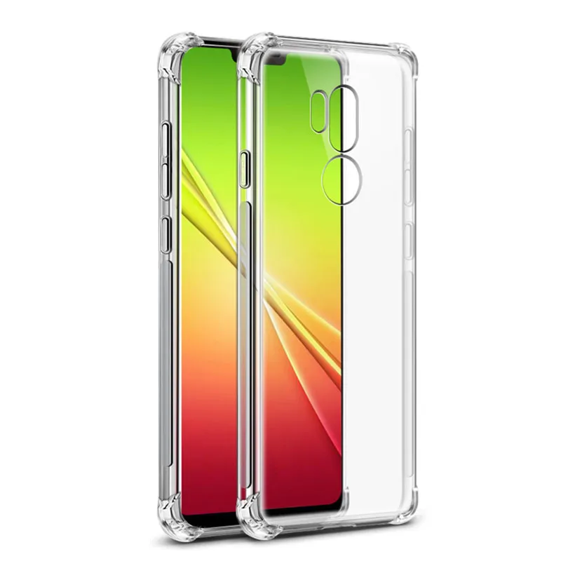 Мягкий защитный чехол из ТПУ для LG Stylo 3 4 Aristo 2, прозрачный чехол для LG G7 ThinQ Fit Q6 K11 Q8 Q9 Q Stylus Plus Cover