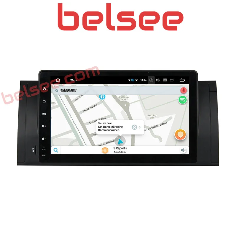 Belsee для BMW E39 X5 E53 M5 Android 9 0 Восьмиядерный автомобильный радиоприемник 4 Гб стерео