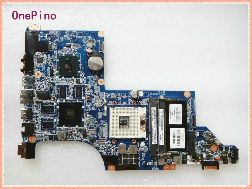 630278-001 для HP Pavilion DV6T-3000 ноутбук dv6-3000 DV6 материнская плата ноутбука HM55 5650/1 ГБ