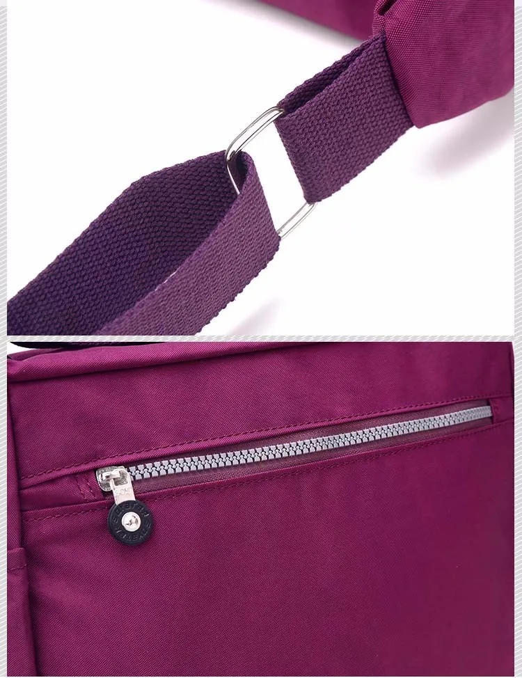 Для женщин Курьерские сумки женские нейлон Сумка дорожная Повседневное сумка