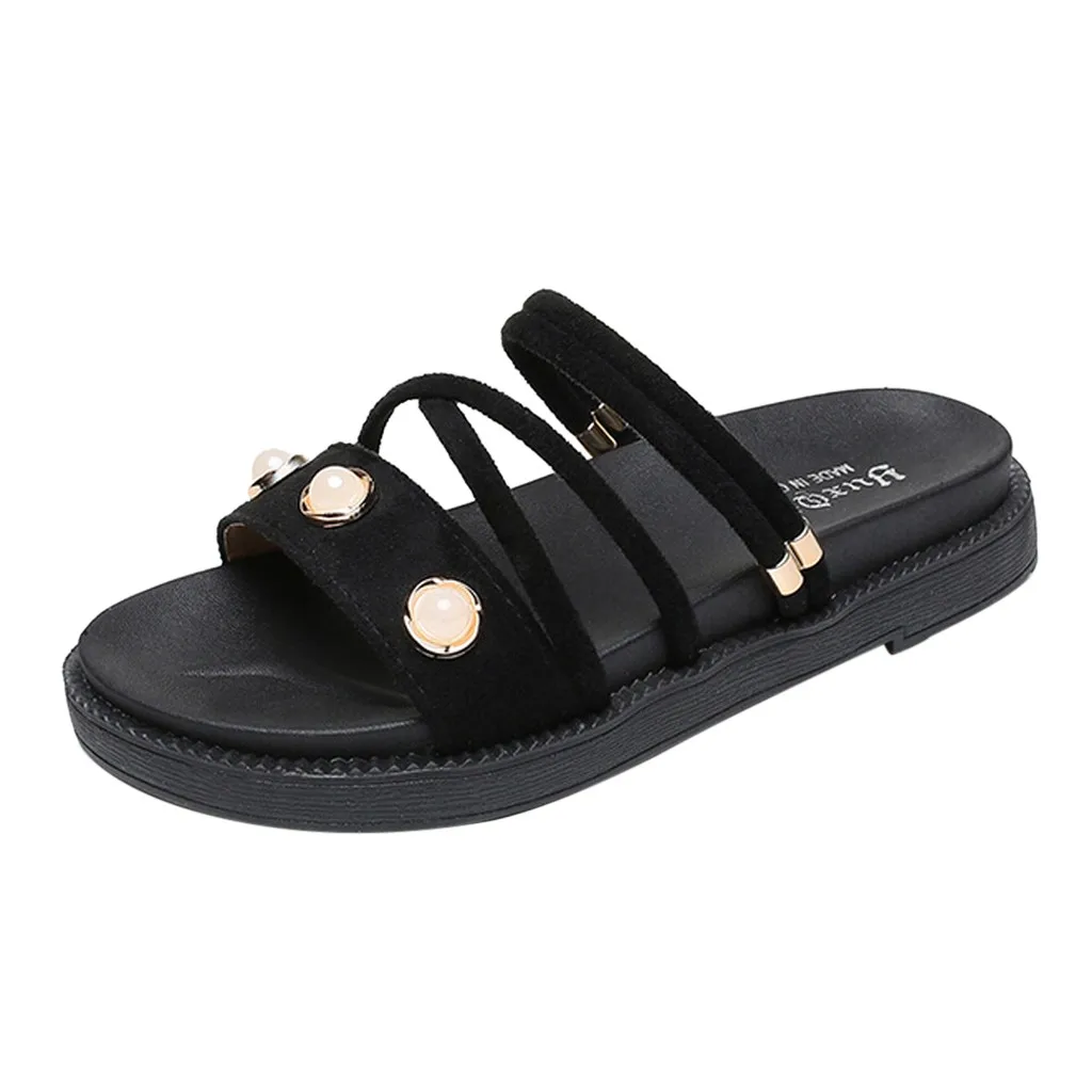 Sandale plate femme женские летние повседневные модные сандалии на плоской подошве