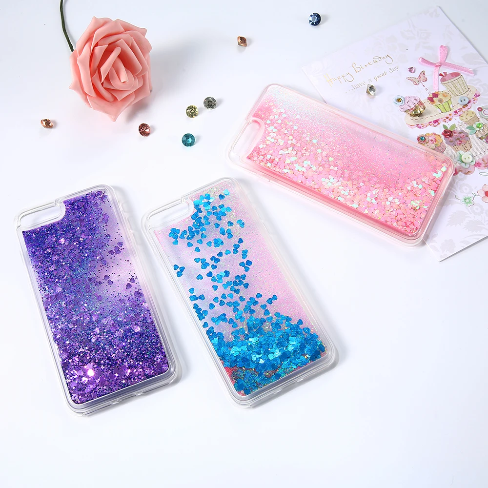 Блестящий жидкий зыбучий песок чехол для телефона iPhone XS Max XR X 8 7 Plus блестящий 5 5S SE 6
