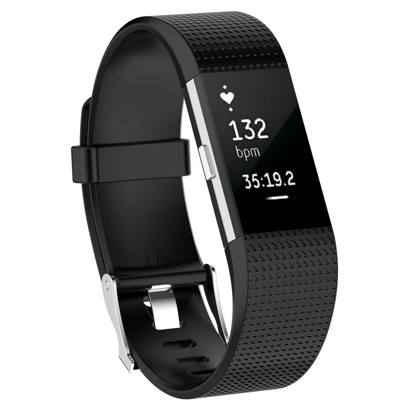 Сменный силиконовый резиновый ремешок браслет для Fitbit CHARGE 2 charge2 маленький или