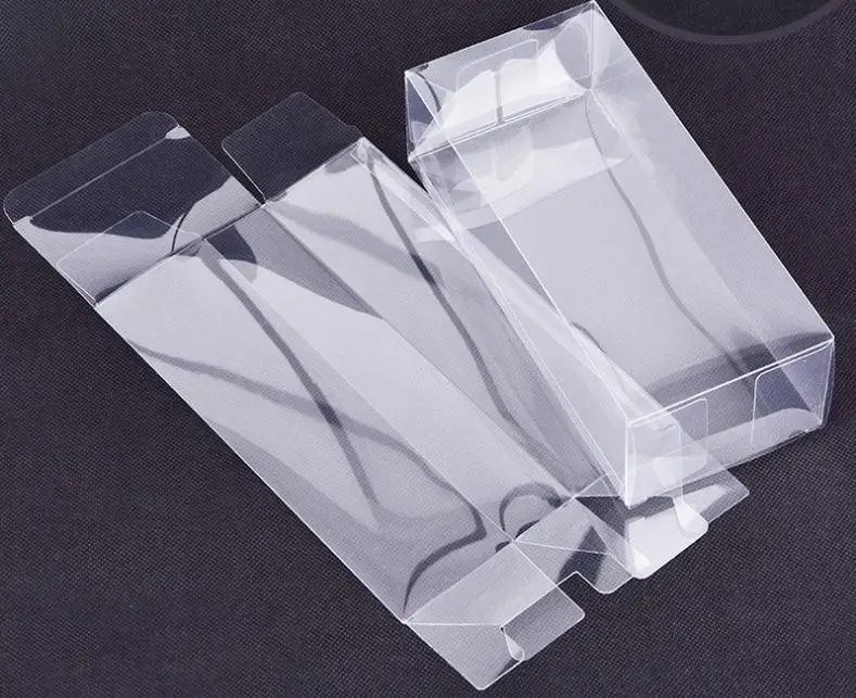 500pcs/lot Large Rectangular Plastic Transparent Box/Clear PVC Packaging Box Sample/Gift/Crafts Display Boxes SN1000 | Дом и сад