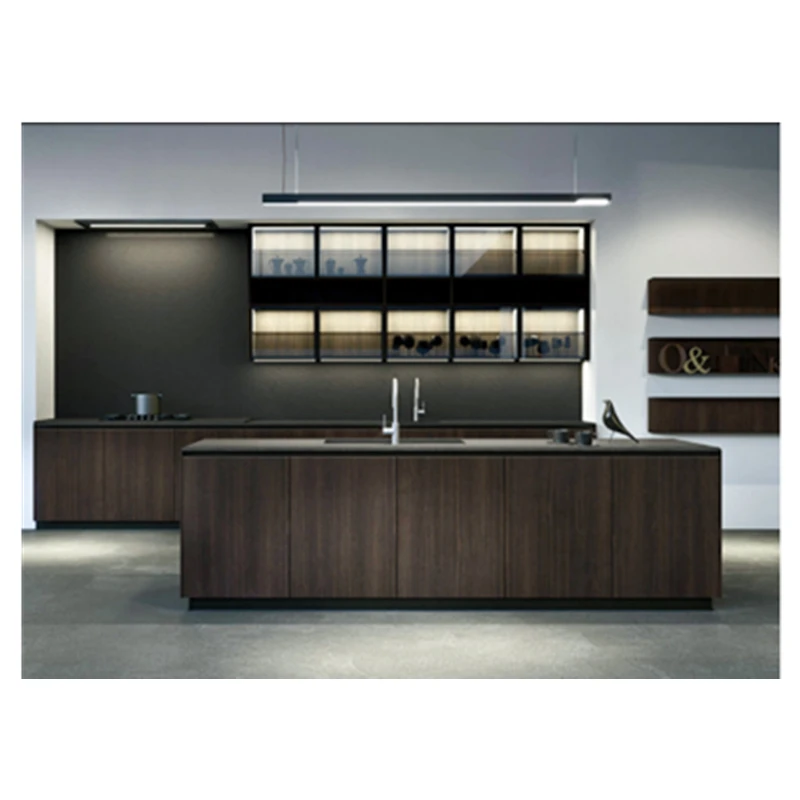 Бесплатный индивидуальный дизайн современный кухонный блок кухонная мебель