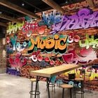 3D настенные фрески на заказ, современные креативные граффити, обои для ресторана, кафе, KTV, бара, фон для стены, индивидуальная настенная ткань, 3D Фреска