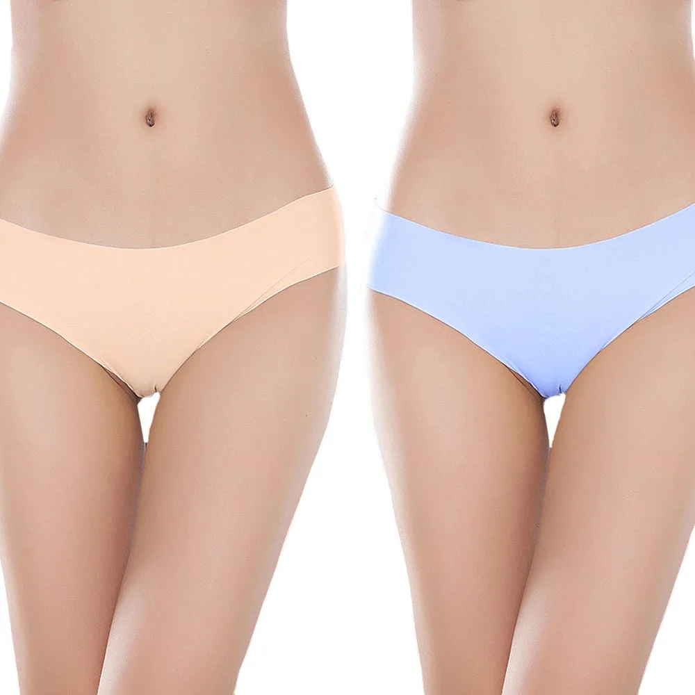 Женские сексуальные трусики дышащие женские простые ультратонкие однотонные