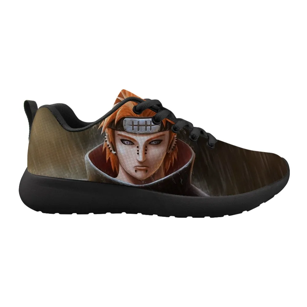 ELVISWORDS Наруто Pein Pain kacashi кроссовки Uchiha Sharingan Nagato обувь на плоской подошве уличная прогулочная Обувь Sapato