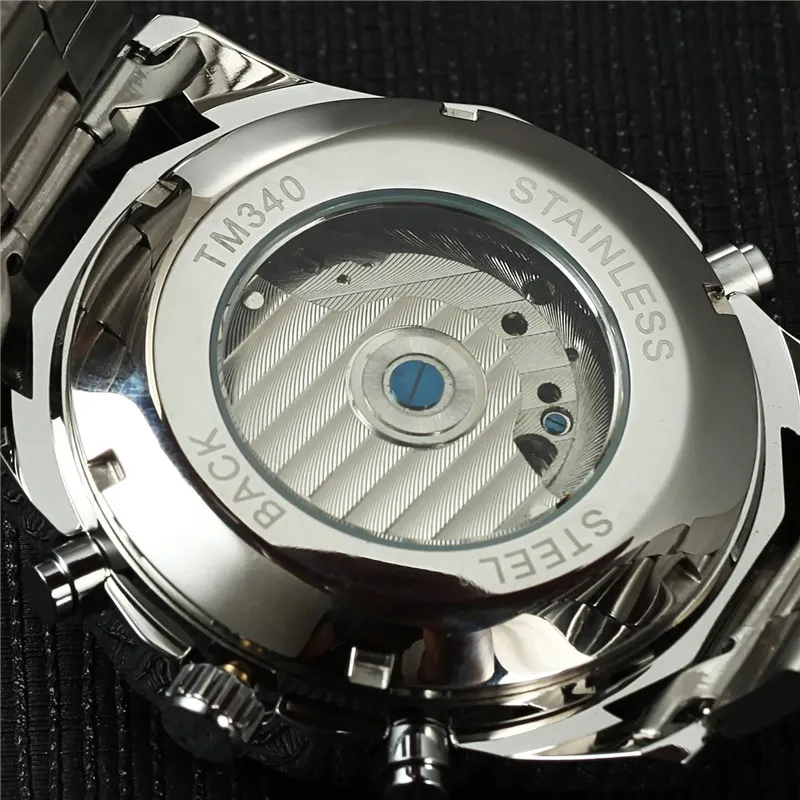FORSINING мужские часы 2018 Tourbillon Мужские автоматические Скелет военные Механические