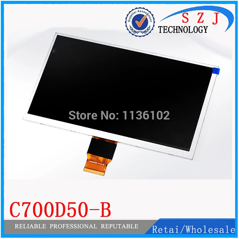 Новый 9-дюймовый ЖК-экран панель L900D50-B C700D50-B 800*480 для Allwinner A10 A13 Tablet PC YX0900725-FPC