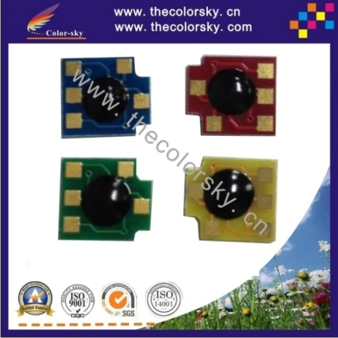 8 шт./лот чип сброса тонера лазерного принтера для HP Color LaserJet 3800/3800N/CP3505/3505N BCMY