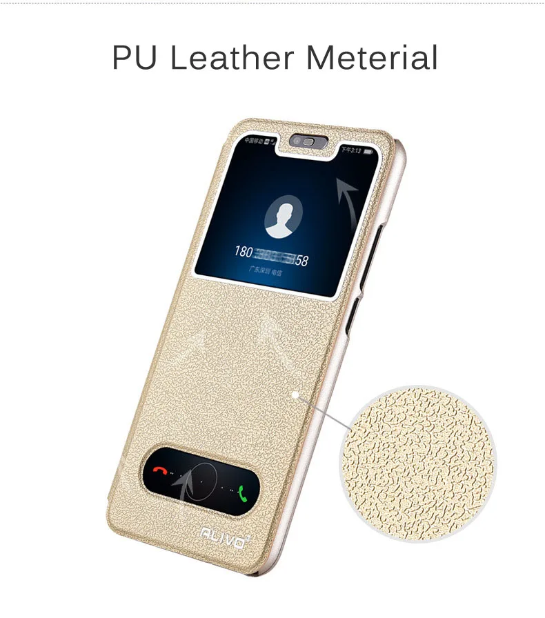 for Xiaomi Redmi Note 7 Case Luxury Window View Flip Stand PU Leather Cover Coque For Redmi Note7 Protector Phone Case#VA