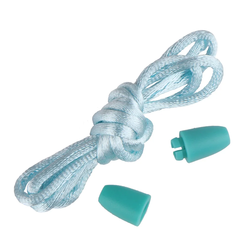 TYRY.HU-accesorios para mordedores de beb&eacute;, cuerda de nailon de 90cm, clip de seguridad de pl&aacute;stico para beb&eacute;, mam&aacute;, fabricaci&oacute;n de joyas, collar de dentici&oacute;n, cord&oacute;n de Rattail-1