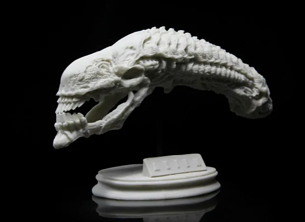 Гаражный набор чужой 1/6 AVP ксеноморф королева Череп белая форма каучуковая