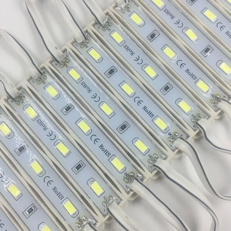 

20PCS 5730 3 LED lighting Module for sign DC12V Waterproof superbright smd led modules Cool white / Warm white/Blue/Red color
