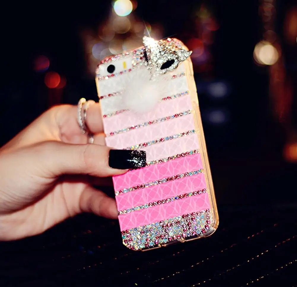 Bling Rhinestone Metal Bumper Frame Case + Button Sticker for Samsung Galaxy S6 |
