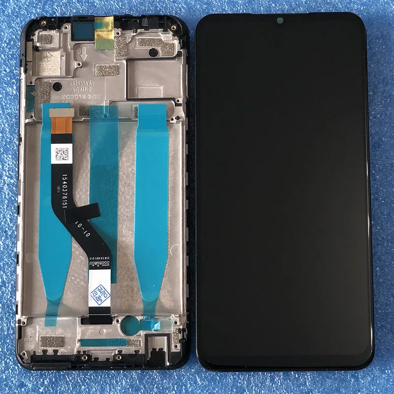 Для 6," Meizu Note 9 Axisinternational ЖК-экран+ сенсорная панель дигитайзер Рамка для Meizu Note 9