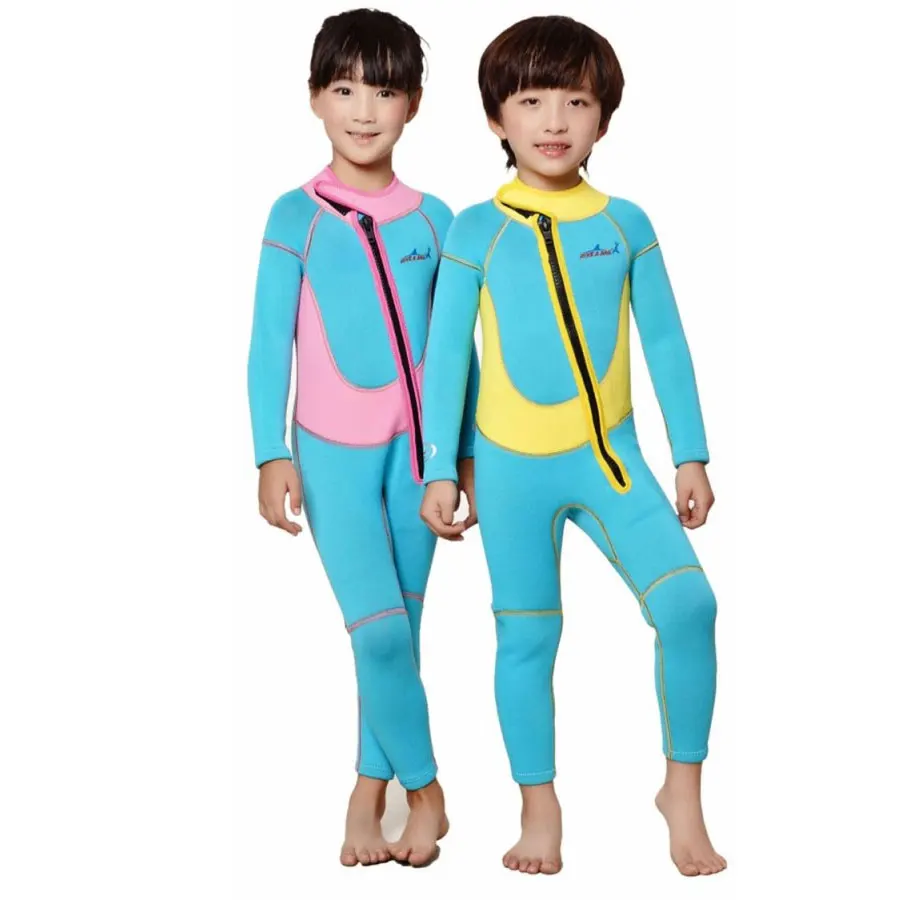 2 5 мм неопреновые гидрокостюмы для детей/для малышей Весна/зима/осень плавание