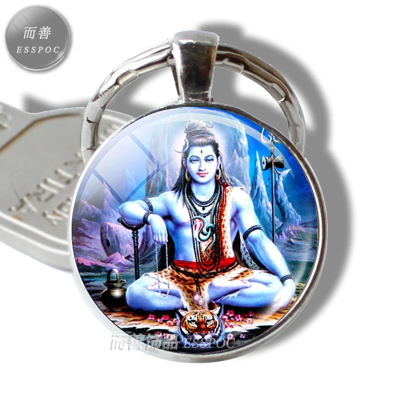Хрустальный кабошон Krishna и Radha металлические цепочки для ключей модные ювелирные