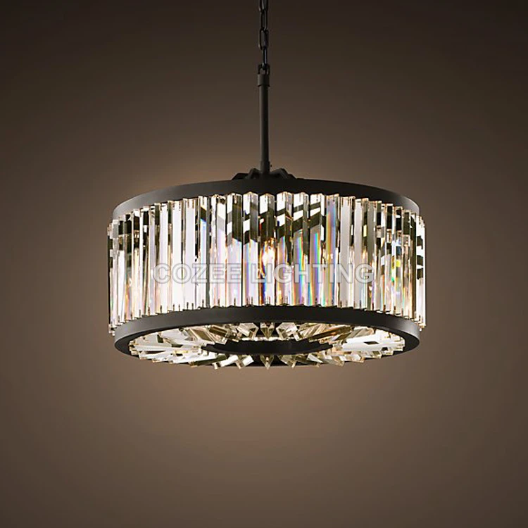 Vintage Chandeliers LED Lighting Modern Crystal Prism Chandelier Light lustres de cristal for Home Hotel Wedding Decoration | Лампы и