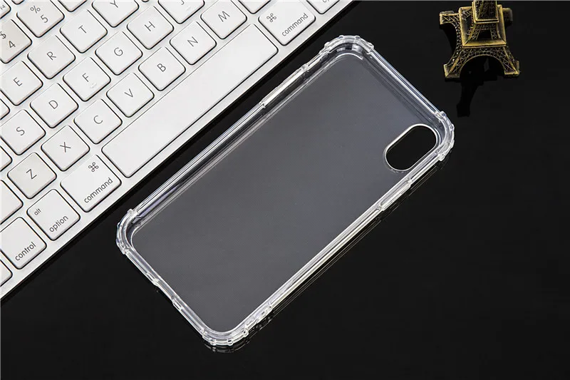 CAPSSICUM мягкий прочный армированный чехол для телефона чехол для iPhone X XR XS Max 6 6s 7 8 Plus 5 5S SE сверхпрочный защитный TPU Силиконовый противоударный корпус