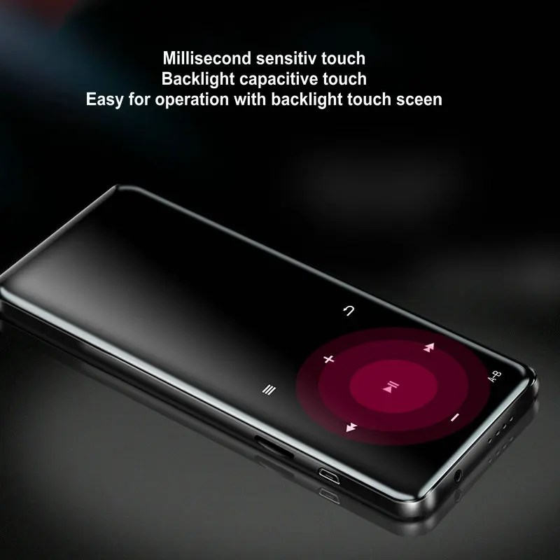 MP3 HiFi плеер bluetooth Динамик Сенсорный экран fm радио Электронная книга спортивный