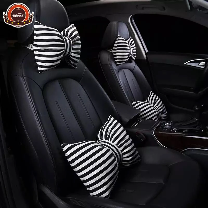 

Подушка для автомобиля, с бантом, из мягкого хлопка, с цифровой печатью