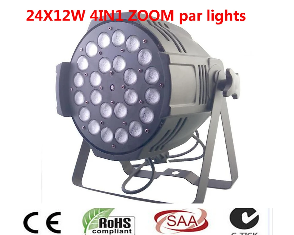 Светодиодная лампа для освещения 24x12 Вт 4 в 1|lumiere|lumiere ledlumiere dj |
