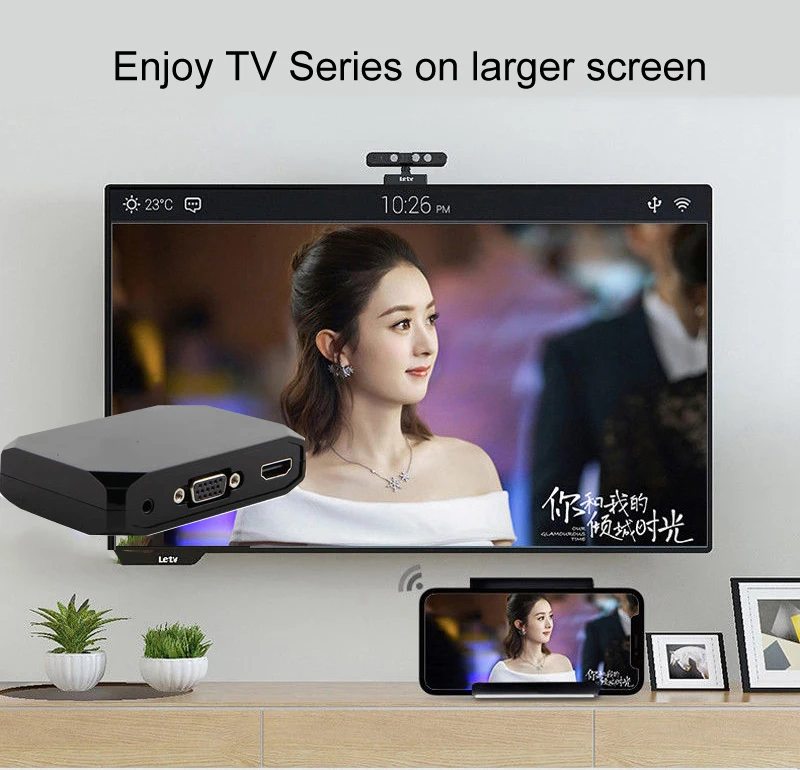 Беспроводной Wifi+ USB кабель для передачи данных 2в1 HDMI VGA Allshare Cast Airplay видео адаптер для huawei Xiaomi iOS Android Phone Link to tv