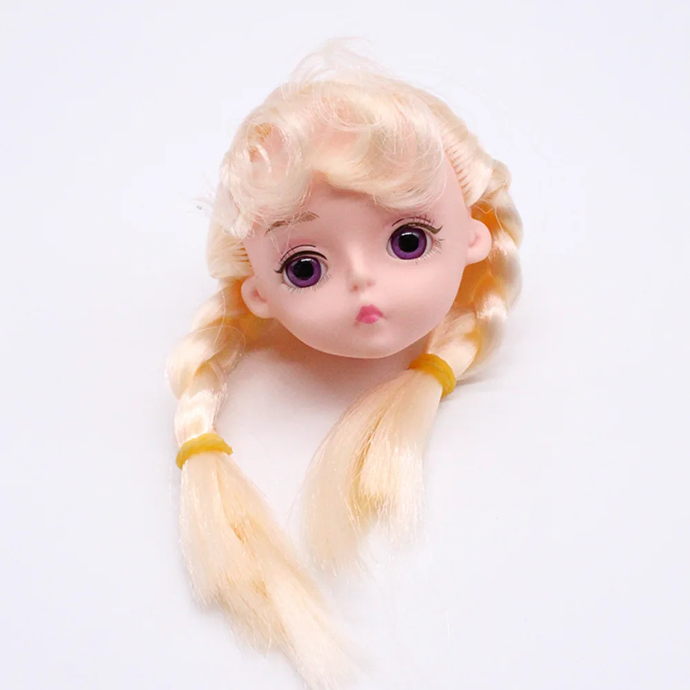 Кукла Обнаженная с головным шаром подвижные DIY игрушки с одеждой аксессуары милые золотые прямые волосы Детские Куклы Игрушки для девочек