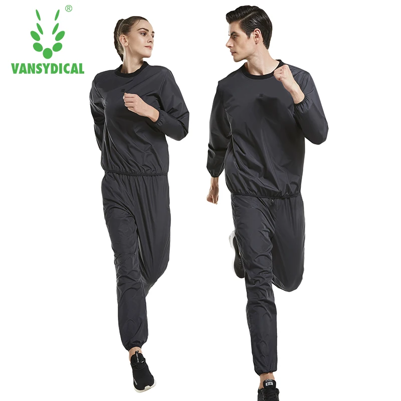 Спортивный костюм Vansydical для мужчин и женщин спортивный бега фитнеса похудения