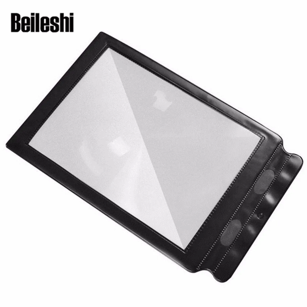 Beileshi Big A4 Full Page Sheet 1PC 3x Magnifier Large Reading Magnifying Glass Book Aid Lens Magnification | Инструменты