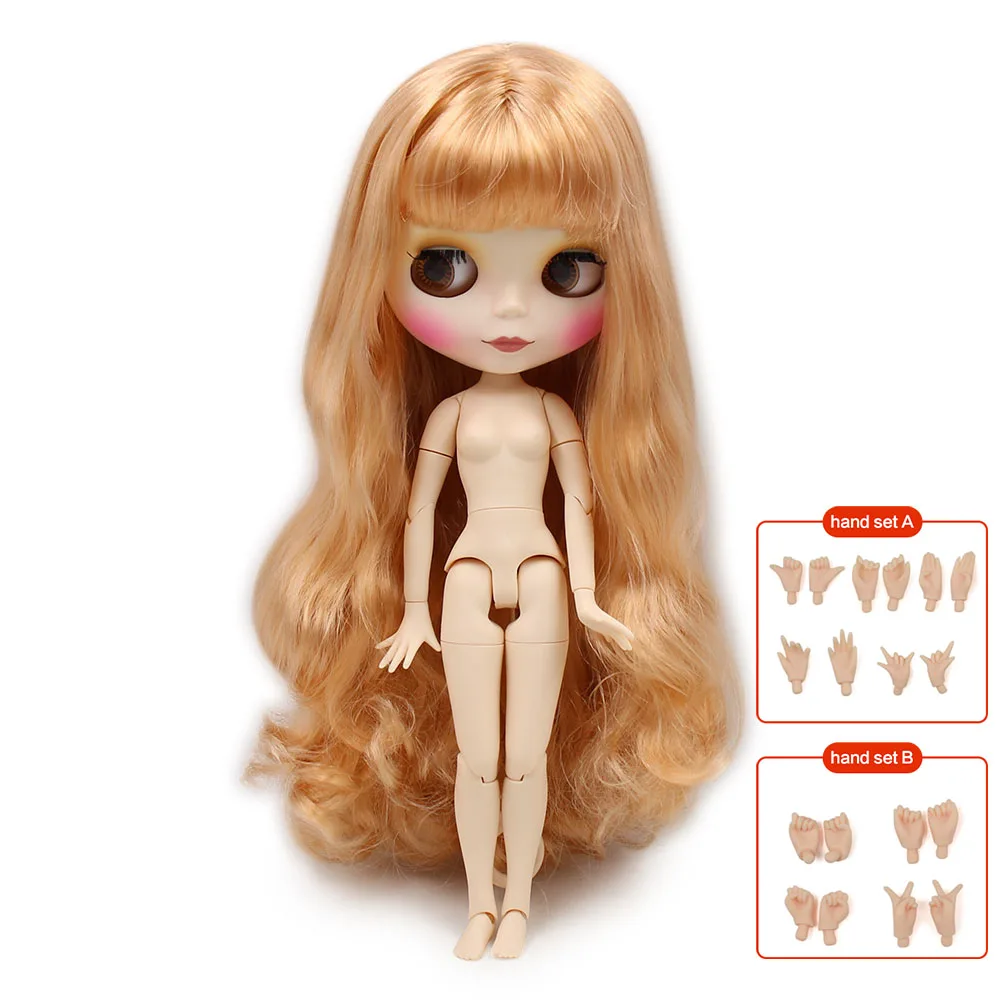 ICY Fortune Days blyth кукла Обнаженная нормальное и общее тело с ручным набором AB в подарок BJD Модная Кукла игрушки для девочек - Цвет: 260BL2240-M