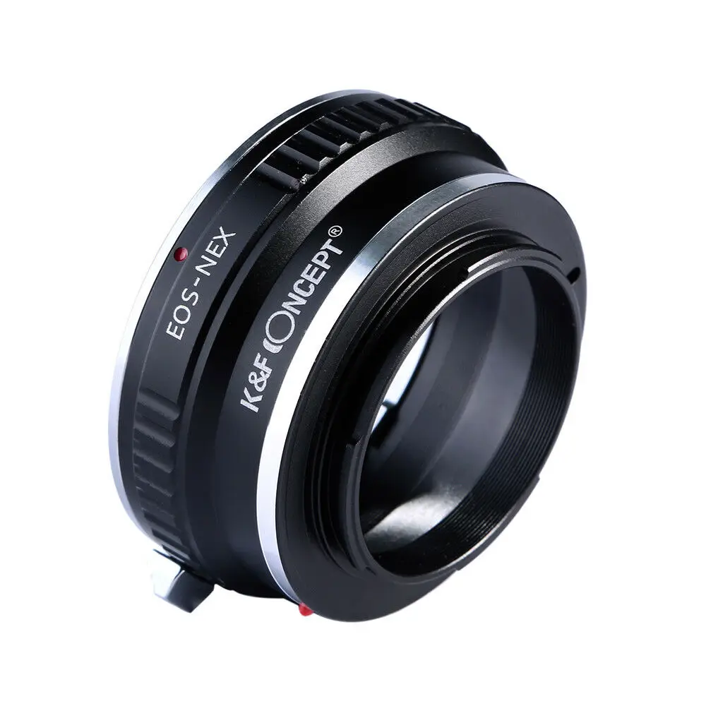 K & F Concept адаптер для Canon EOS EF mount lens Sony NEX 7 6 5R 5T A5000 A5100 A6000 A6300 A6400 A6500 A7 A7II A7R A73