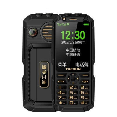3g WCDMA power Bank мобильный телефон FSMART TKEXUN Q8A bluetooth MP3 FM радио wifi celular один ключ циферблат Ударопрочный сотовый телефон для пожилых людей